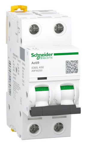 Schneider Elect A9F95250 LS-SCHALTER IC60L 2P 50A K von SCHNEIDER ELECT