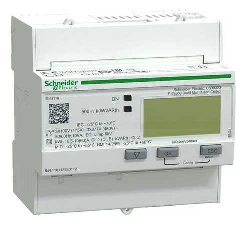 Schneider Elect A9MEM3110 IEM3110 ENERGIEZÄHLER 3P+N 63A von SCHNEIDER ELECT