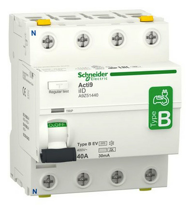 Schneider Elect A9Z51440 FI-SCHALTER IID 4P 40A 30MA von SCHNEIDER ELECT