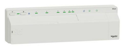 Schneider Elect CCTFR6600 Wiser Verteilerl FBH Heiz/Kühl von SCHNEIDER ELECT