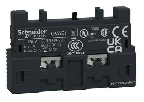 Schneider Elect GVAE1 Hilfsschalter, 1S oder 1Ö von SCHNEIDER ELECT