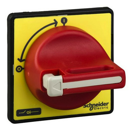 Schneider Elect KCD1PZ Drehgriff rot, D=22mm, 60x60mm, f von SCHNEIDER ELECT