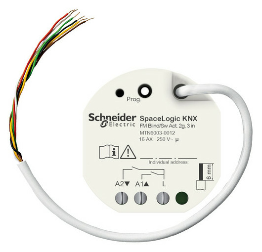Schneider Elect MTN6003-0012 Jalousie-/Schaltaktor 2fach von SCHNEIDER ELECT