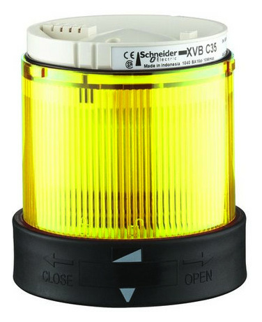Schneider Elect XVBC2B8 Leuchtelement, Dauerlicht, gelb von SCHNEIDER ELECT