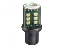 Diodenlampe BA15D weiß 24V DL1BDB1 von SCHNEIDER ELECTRIC