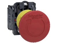 Schneider Electric XB5AS8444, Drucktasten-Schalter, Kunststoff, Rot, 40 mm, 82 mm, 43 mm von SCHNEIDER ELECTRIC