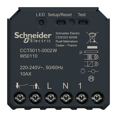 Wiser Schaltaktor 1fach UP Wiser Schaltaktor 1fach UP von SCHNEIDER Electronics GmbH