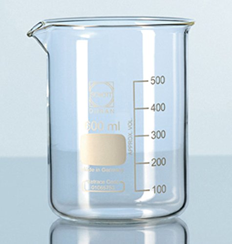 SCHOTT DURAN 091201 DURAN Borosilikatglas, robust, 150 ml, 10 Stück von SCHOTT DURAN