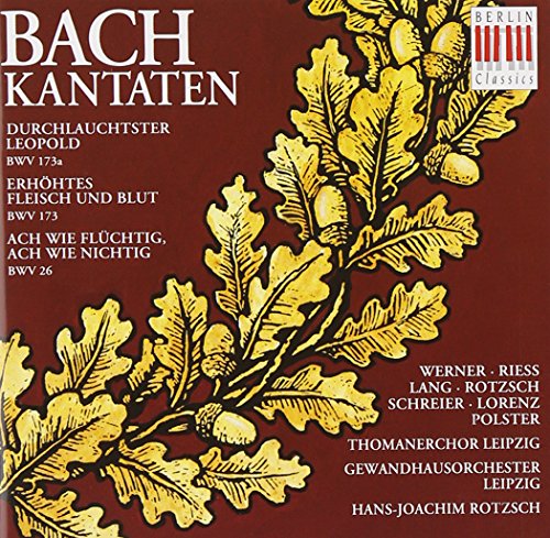 Kantaten Kantaten von SCHREIER/WERNER/ROTZSCH/GOL/+