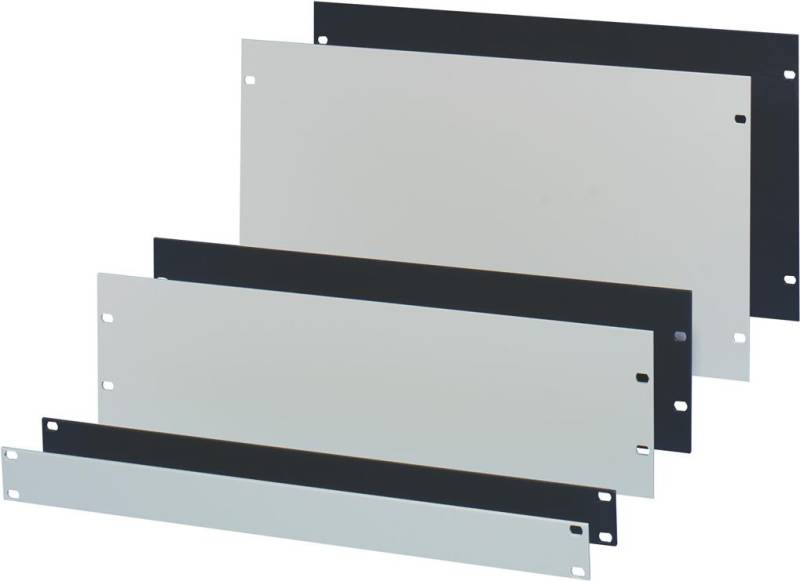 SCHROFF 19 BLANK PANEL 7U RAL7021 (30118954) von SCHROFF