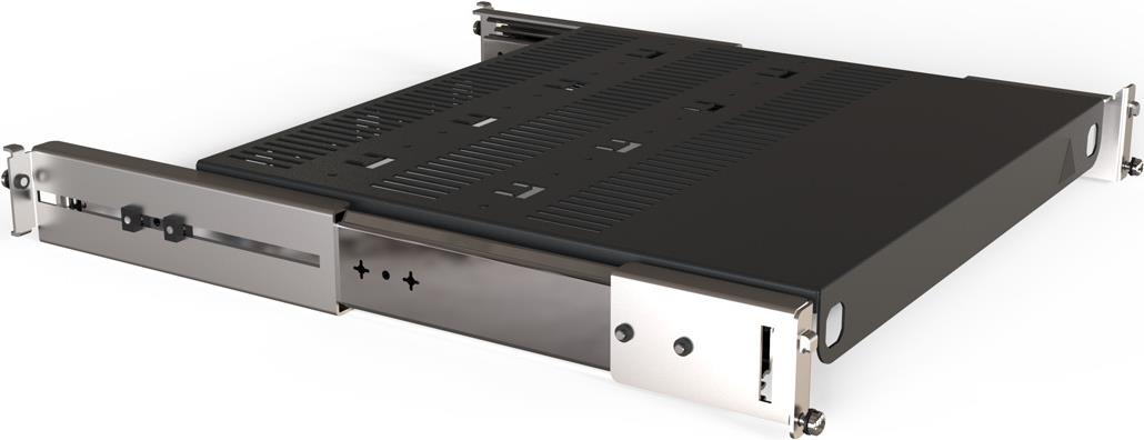 SCHROFF 19SHELF TELE.2U 500D RAL7021 - Rack-Zubehör - 2 HE (21130352) von SCHROFF