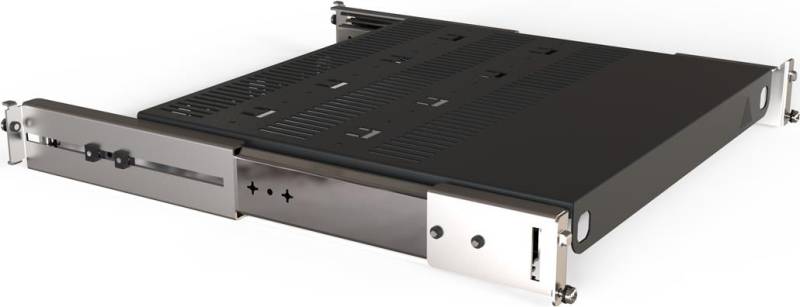 SCHROFF 19SHELF TELE.2U 500D RAL7021 - Rack-Zubehör - 2 HE (21130352) von SCHROFF