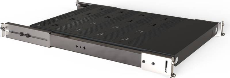 SCHROFF 19SHELF TELE.2U 700D RAL7021 - Rack-Zubehör - 2 HE (21130354) von SCHROFF