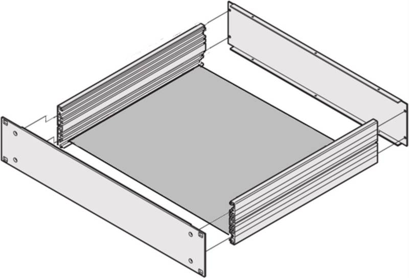 SCHROFF CHASSIS PLATE 450D (20860112) von SCHROFF