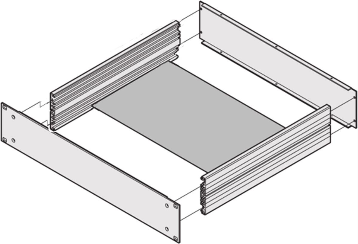 SCHROFF CHASSISPLATTE 150T (20860107) von SCHROFF