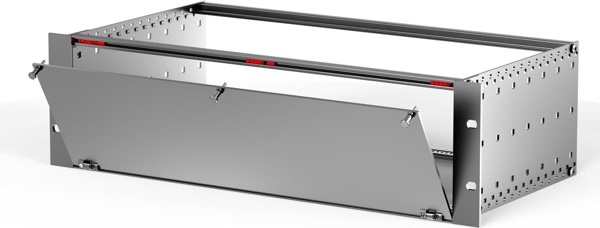 SCHROFF Frontplatte, klappbar - FRONTPLATTE KLAPPB.4HE 63TE (20838278) von SCHROFF