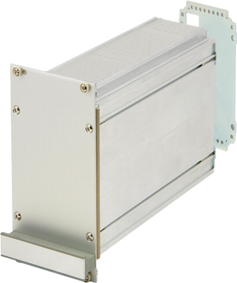 SCHROFF Kassetten PRO 3 HE-Bausätze, Frontplatte geschirmt (Textildichtung) - KAS S1 OP EMV 3HE 42TE 167T (24813442) von SCHROFF