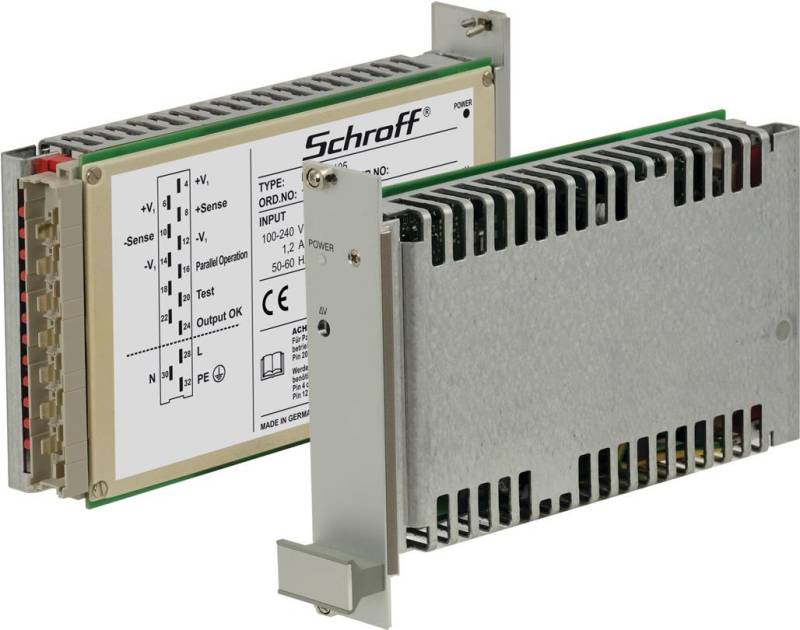 SCHROFF POWER SUPPLY MAX50-112 3U 6HP (13100171) von SCHROFF