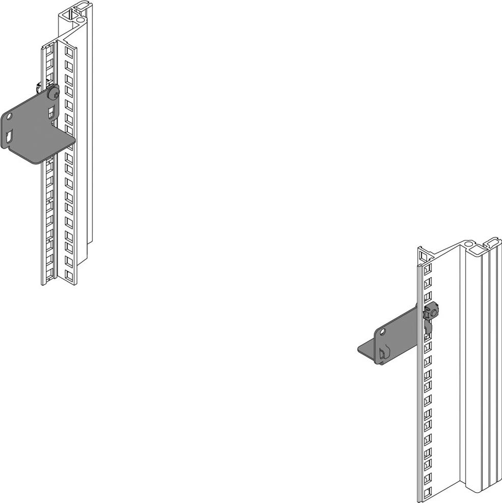 SCHROFF SLIDE RAIL SHORT 15KG (10PC) (27230185) von SCHROFF