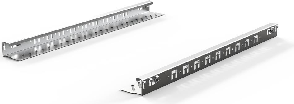 SCHROFF SLIDE RAIL STD 800D (2PCS) - Rack-Zubehör (23130097) von SCHROFF