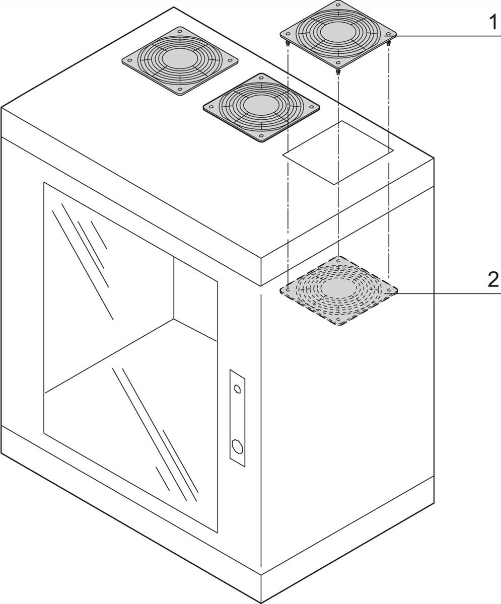 SCHROFF Schutzgitter - SCHUTZGITTER SET EPCASE (21236127) von SCHROFF