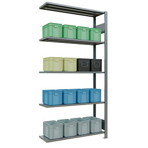 SCHULTE Anbau-Schwerlastregal MULTIplus 150 12735-LR silber 100,0 x 30,0 x 200,0 cm SCHULTE Anbau-Schwerlastregal MULTIplus 150 12735-LR silber 100,0 x 30,0 x 200,0 cm von SCHULTE