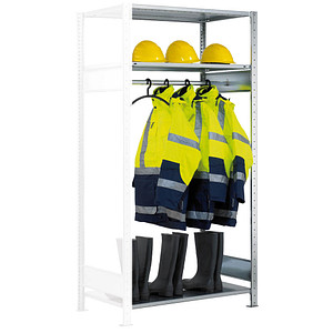 SCHULTE Anbauregal 14157 silber 130,0 x 60,0 x 200,0 cm SCHULTE Anbauregal 14157 silber 130,0 x 60,0 x 200,0 cm von SCHULTE