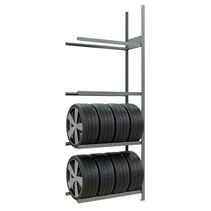 SCHULTE Anbauregal 20985 silber 100,0 x 40,0 x 275,0 cm SCHULTE Anbauregal 20985 silber 100,0 x 40,0 x 275,0 cm von SCHULTE