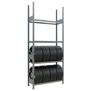SCHULTE Reifenregal 20989 silber 115,0 x 40,0 x 275,0 cm SCHULTE Reifenregal 20989 silber 115,0 x 40,0 x 275,0 cm von SCHULTE