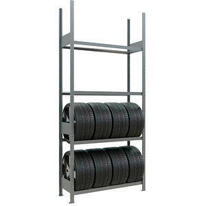 SCHULTE Reifenregal 20992 silber 120,0 x 40,0 x 275,0 cm SCHULTE Reifenregal 20992 silber 120,0 x 40,0 x 275,0 cm von SCHULTE