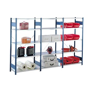 SCHULTE Schwerlastregal 12640-B silber 100,0 x 40,0 x 200,0 cm SCHULTE Schwerlastregal 12640-B silber 100,0 x 40,0 x 200,0 cm von SCHULTE