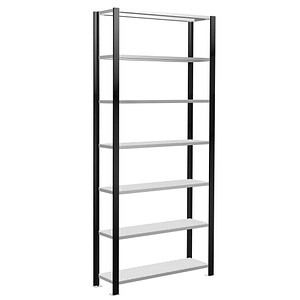 SCHULTE Schwerlastregal 36013-S schwarz 100,0 x 30,0 x 230,0 cm SCHULTE Schwerlastregal 36013-S schwarz 100,0 x 30,0 x 230,0 cm von SCHULTE