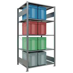 SCHULTE Schwerlastregal MULTIplus 150 12580 silber 100,0 x 80,0 x 200,0 cm SCHULTE Schwerlastregal MULTIplus 150 12580 silber 100,0 x 80,0 x 200,0 cm von SCHULTE