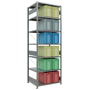 SCHULTE Schwerlastregal MULTIplus 250 12982 silber 100,0 x 80,0 x 300,0 cm SCHULTE Schwerlastregal MULTIplus 250 12982 silber 100,0 x 80,0 x 300,0 cm von SCHULTE