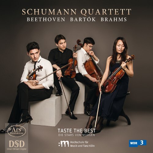 Beethoven/Bartók/Brahms: Streichquartette von SCHUMANN QUARTETT