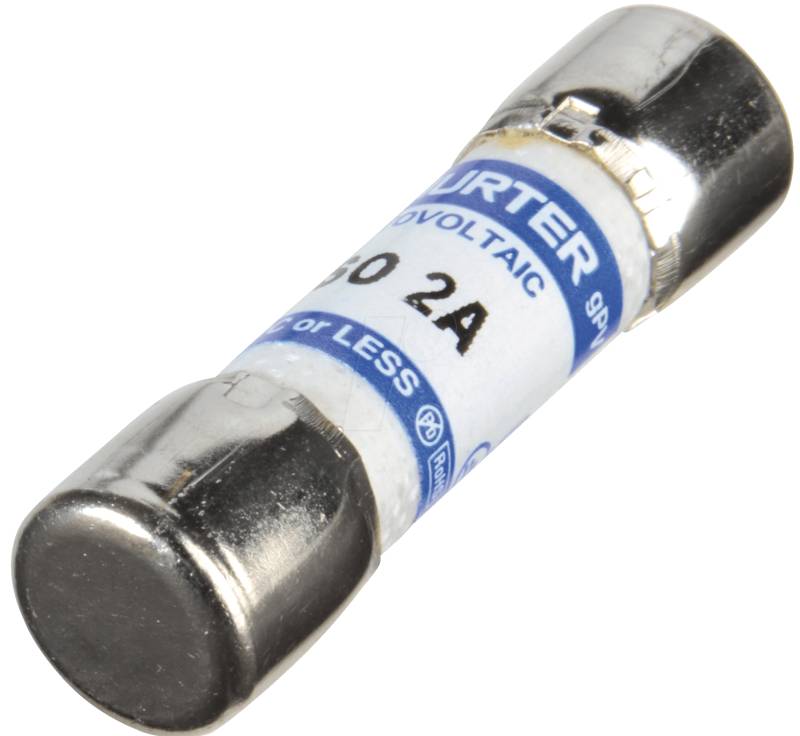 ASO F 3A - Photovoltaik, ASO 10.3x38, 3A, SchmelzSi von SCHURTER