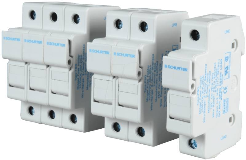 ASO FSO 2P - Photovoltaik, FSO 10,3x38 SiHalter, 2-polig von SCHURTER