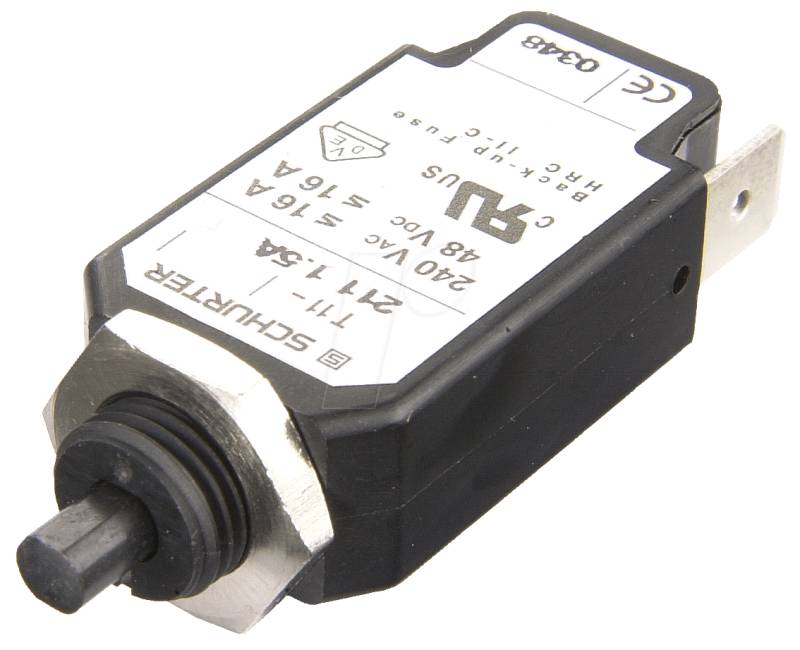 T11-211 3,0A - Rückstellbarer Geräteschutzschalter, 3,0A von SCHURTER