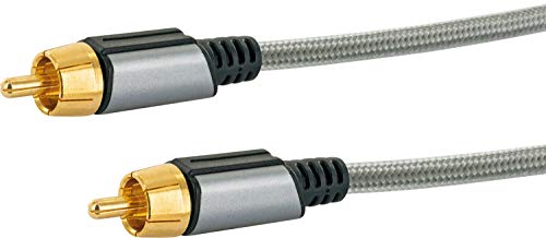 AINSTEIN Audio Cinch Kabel 1,0m, Cinch Stecker > Cinch Stecker AINSTEIN Audio Cinch Kabel 1,0m, Cinch Stecker > Cinch Stecker von SCHWAIGER