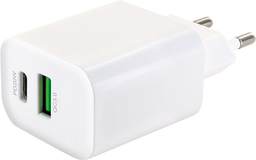 SCHWAIGER 230 V USB Ladegerät mit Fast Charge QC 3.0 weiß SCHWAIGER 230 V USB Ladegerät mit Fast Charge QC 3.0 weiß von SCHWAIGER
