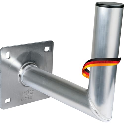 SCHWAIGER SAT Halterung Wand 25cm Satelliten Wandhalterung Satellitenschüssel Halter Aluminium TÜV geprüft 90° Winkel Rostfrei Antennenhalterung Antenne SCHWAIGER SAT Halterung Wand 25cm Satelliten Wandhalterung Satellitenschüssel Halter Aluminium TÜV geprüft 90° Winkel Rostfrei Antennenhalterung Antenne von SCHWAIGER