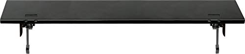 SCHWAIGER 661811 TV-Regal Monitorständer Bildschirmregal Multimedia-Ablage TV-Topper Halterung Fernseher Lautsprecher-Halter Recieverhalterung 24 Zoll von SCHWAIGER