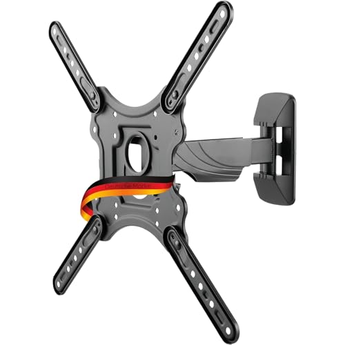 SCHWAIGER 9406 TV-Wandhalterung 23-75 Zoll Fernseherhalterung Mounting TV-Aufhängung neigbar, schwenkbar max. 35kg max. VESA-Norm 400x400 schwarz inkl. Montagezubehör SCHWAIGER 9406 TV-Wandhalterung 23-75 Zoll Fernseherhalterung Mounting TV-Aufhängung neigbar, schwenkbar max. 35kg max. VESA-Norm 400x400 schwarz inkl. Montagezubehör von SCHWAIGER