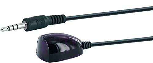 SCHWAIGER IRE600HD Infrarot-Empfänger Fernbedienungsempfänger IR-Repeater IR Extender Kabel für SAT-Receiver Klinke Klinkenstecker von SCHWAIGER