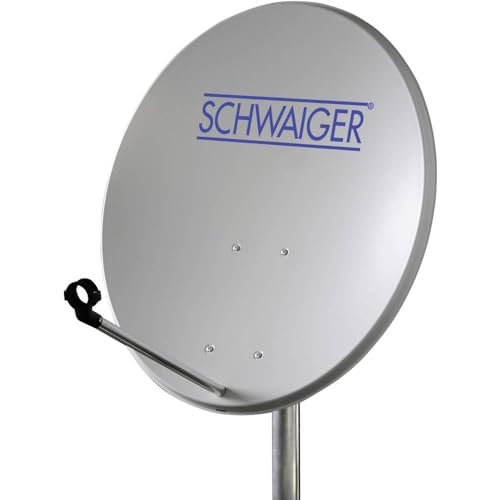 SCHWAIGER SPI550.0 SAT Antenne 60cm Reflektormaterial: Stahl Hellgrau von SCHWAIGER