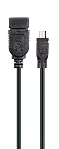 Schwaiger 0,1 m USB 2.0 A – Micro-B 0,1 m USB A Micro B Männlich Weiblich Schwarz Kabel USB – Kabel USB (0,1 m, USB A, Micro B, 2.0, männlich/weiblich, schwarz) von SCHWAIGER