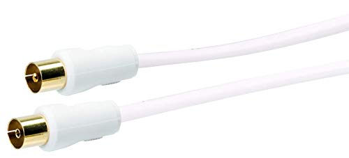 Schwaiger Antennen Anschlusskabel 90 dB, 20,0m, weiß, IEC Stecker > IEC Buchse, 2-Fach Schirmung, 75 Ohm, digital, HDTV, DVB-C/DVB-T2 Schwaiger Antennen Anschlusskabel 90 dB, 20,0m, weiß, IEC Stecker > IEC Buchse, 2-Fach Schirmung, 75 Ohm, digital, HDTV, DVB-C/DVB-T2 von SCHWAIGER