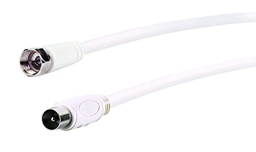 Schwaiger GmbH GmbH-KVCK161 532- SAT-Empfängerkabel/Antennen-Adapterkabel/ 1,5 m Anschlusskabel/konfektioniert/ 75 dB/ 2-Fach geschirmt/F-Stecker > IEC Stecker/weiß Schwaiger GmbH GmbH-KVCK161 532- SAT-Empfängerkabel/Antennen-Adapterkabel/ 1,5 m Anschlusskabel/konfektioniert/ 75 dB/ 2-Fach geschirmt/F-Stecker > IEC Stecker/weiß von SCHWAIGER
