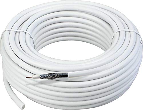 Schwaiger GmbH-KOX830 012- SAT-Koaxialkabel 30m/ 110 dB/hohes Schirmungsmaß/ 3-Fach geschirmt/Satellitenkabel/digital, HDTV, DVB-S/S2, DVB-C, DVB-T2/ unkonvektioniert/ 7,1 mm/weiß Schwaiger GmbH-KOX830 012- SAT-Koaxialkabel 30m/ 110 dB/hohes Schirmungsmaß/ 3-Fach geschirmt/Satellitenkabel/digital, HDTV, DVB-S/S2, DVB-C, DVB-T2/ unkonvektioniert/ 7,1 mm/weiß von SCHWAIGER