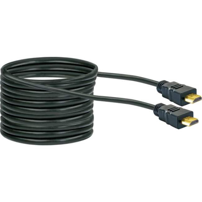 Schwaiger HDM150 013 HDMI-Kabel 15 m HDMI Typ A (Standard) Schwarz - Gold (HDM150013) von SCHWAIGER